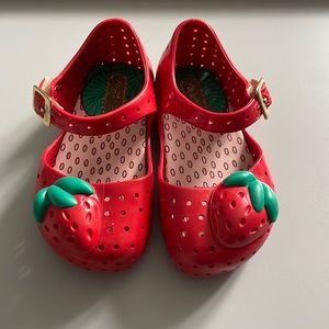 Mini Melissa Strawberry Shoes